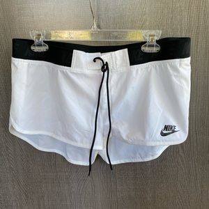 White Nike Workout/Water shorts